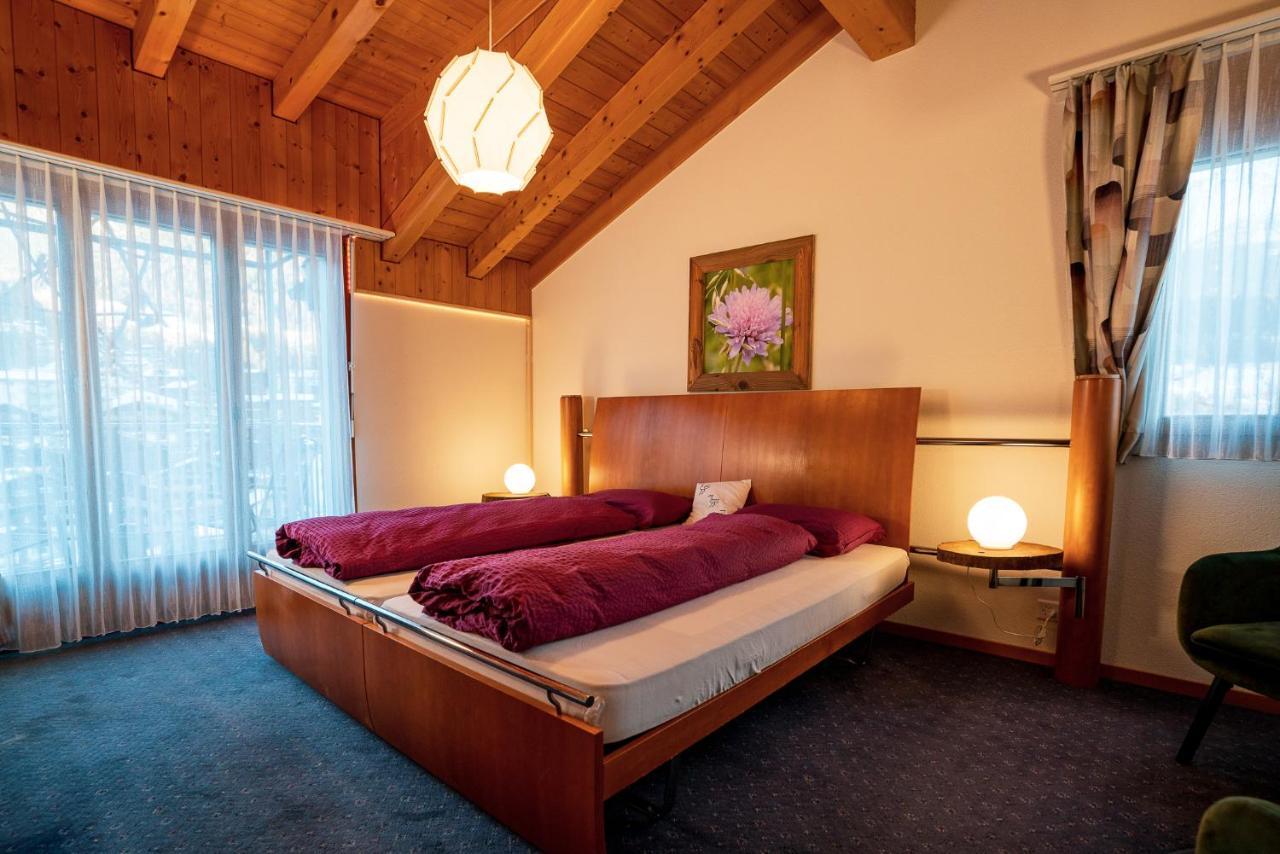 Kulinarik & Geniesser Hotel Strauss Fiesch Bagian luar foto